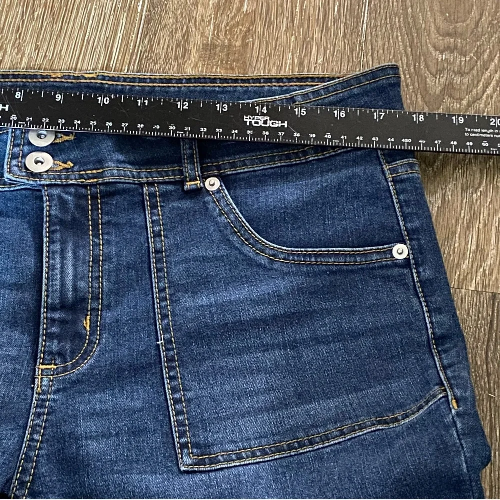No Boundaries Jeans‎ Women's Blue Flared Jeans Size 15 Dark Wash Wide Leg